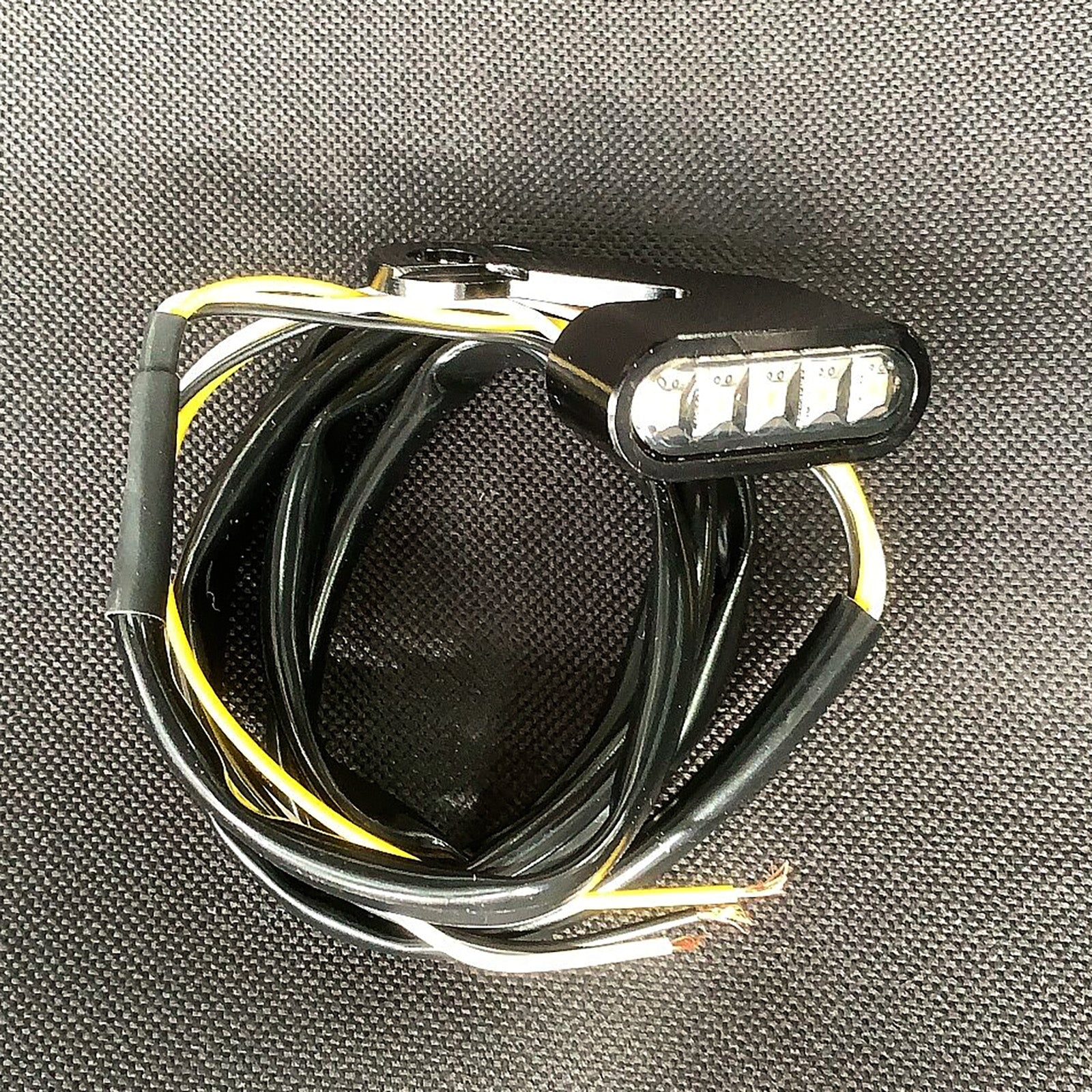Handleber Led Indicator Motorcycle Handlebar LED Mini Turn Signal Indicator Light For Harley S ...