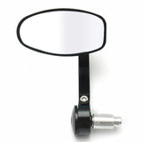 Alumi alloy Bar End Mirrors Rear Side View For Honda yamaha triump suzuki