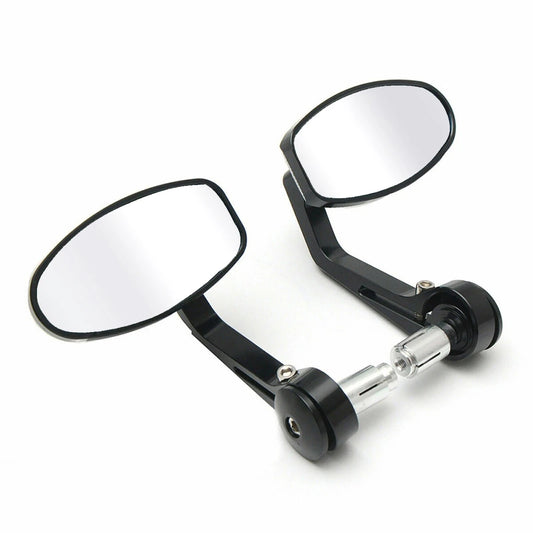Alumi alloy Bar End Mirrors Rear Side View For Honda yamaha triump suzuki