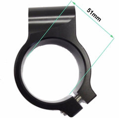 Universal 7/8'' Handlebars Clip-On 51 mm Fitk Tube Motorcycle Fit Cafe Racer - TDRMOTO