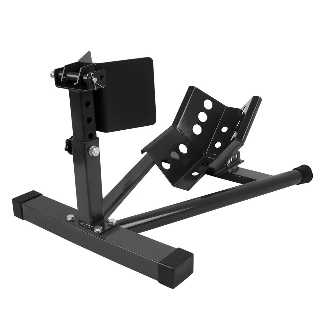 Motorcycle Front Wheel Stand Chock Parking Lock Holder Support - TDRMOTO