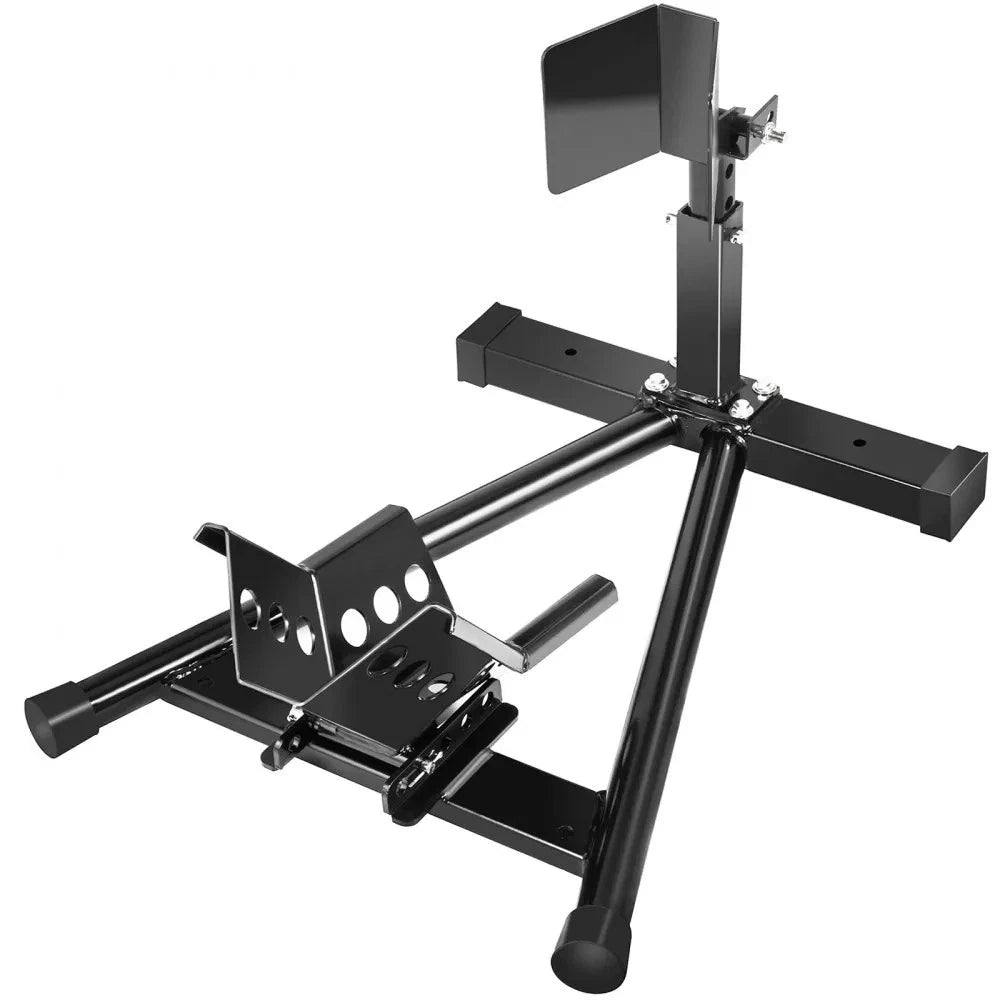Motorcycle Front Wheel Stand Chock Parking Lock Holder Support - TDRMOTO