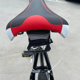 Small Bicycle Saddle Bag Pack Water Resistant Black for Mountain Bike
