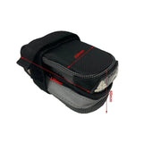 Small Bicycle Saddle Bag Pack Water Resistant Black for Mountain Bike