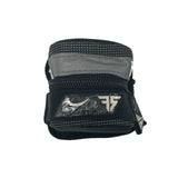 Small Bicycle Saddle Bag Pack Water Resistant Black for Mountain Bike