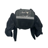 Medium Bicycle Saddle Bag Pack Water Resistant Black for Mountain Bike