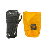 Large Bicycle Saddle Bag Pack Water Resistant Black for Mountain Bike