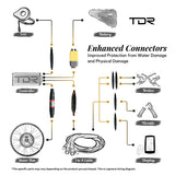 26 Inch 1500W Rear Ebike Electric Bicycle Conversion Kit 48v 20AH Bagged Battery - TDRMOTO