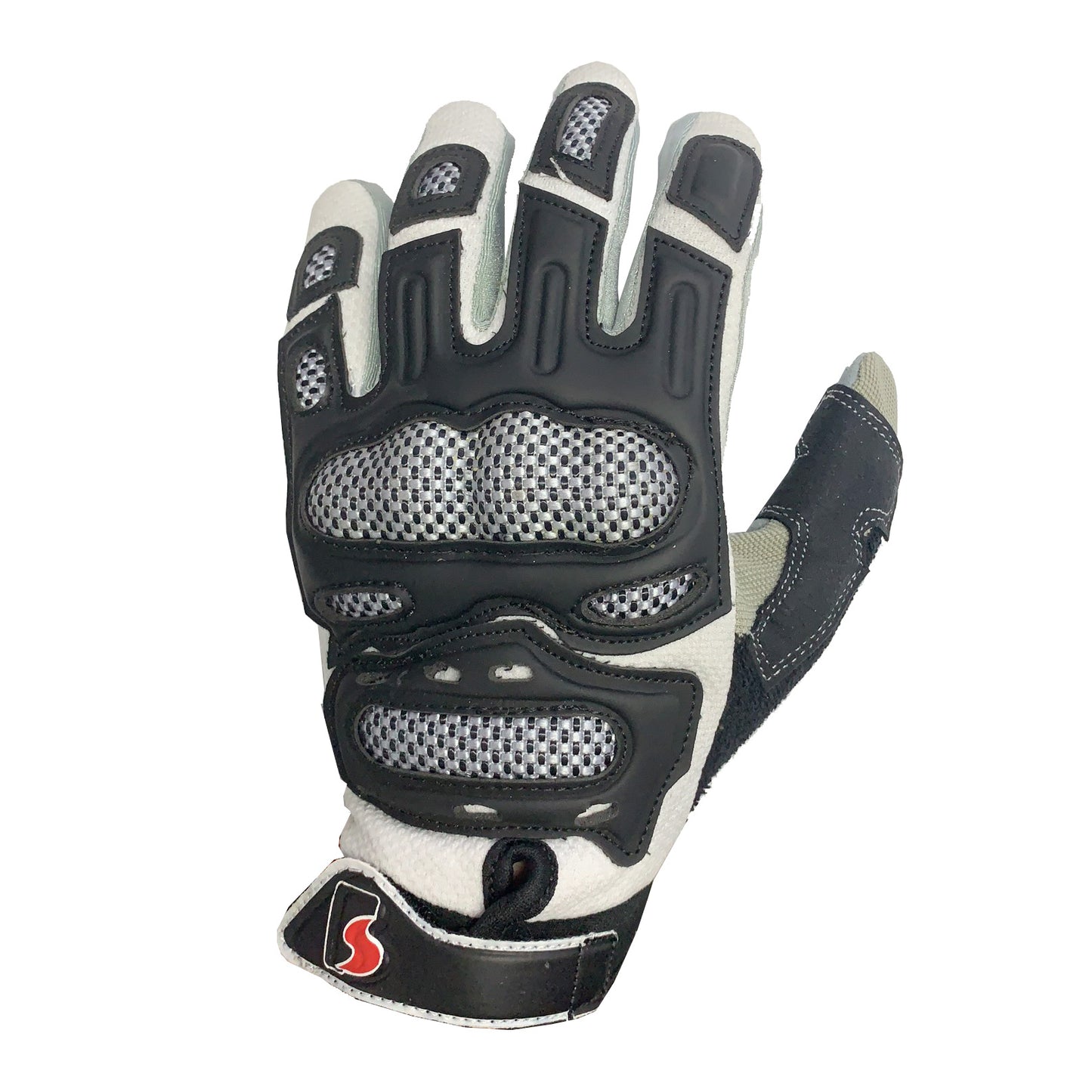 Red/Blue/White Motorcycle Knuckle Gloves Motorbike Gear MX Motorcross