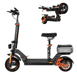 Ruitoo M5 Pro Electric Scooter 1200W Foldable Seat IPX4 Max 52km/h - TDRMOTO