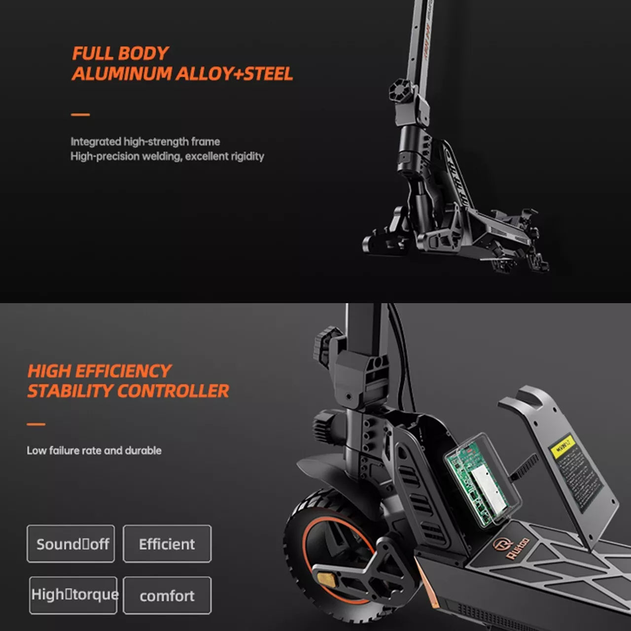 Preorder - 10" Tyre Electric Scooter Adult Off Road Foldable E scooter 1000W 32 - 41KM/H