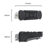 Rear Foot Pegs Pedal Footrest for BMW C660 C650 SPORT R1200GS 1000XR - TDRMOTO