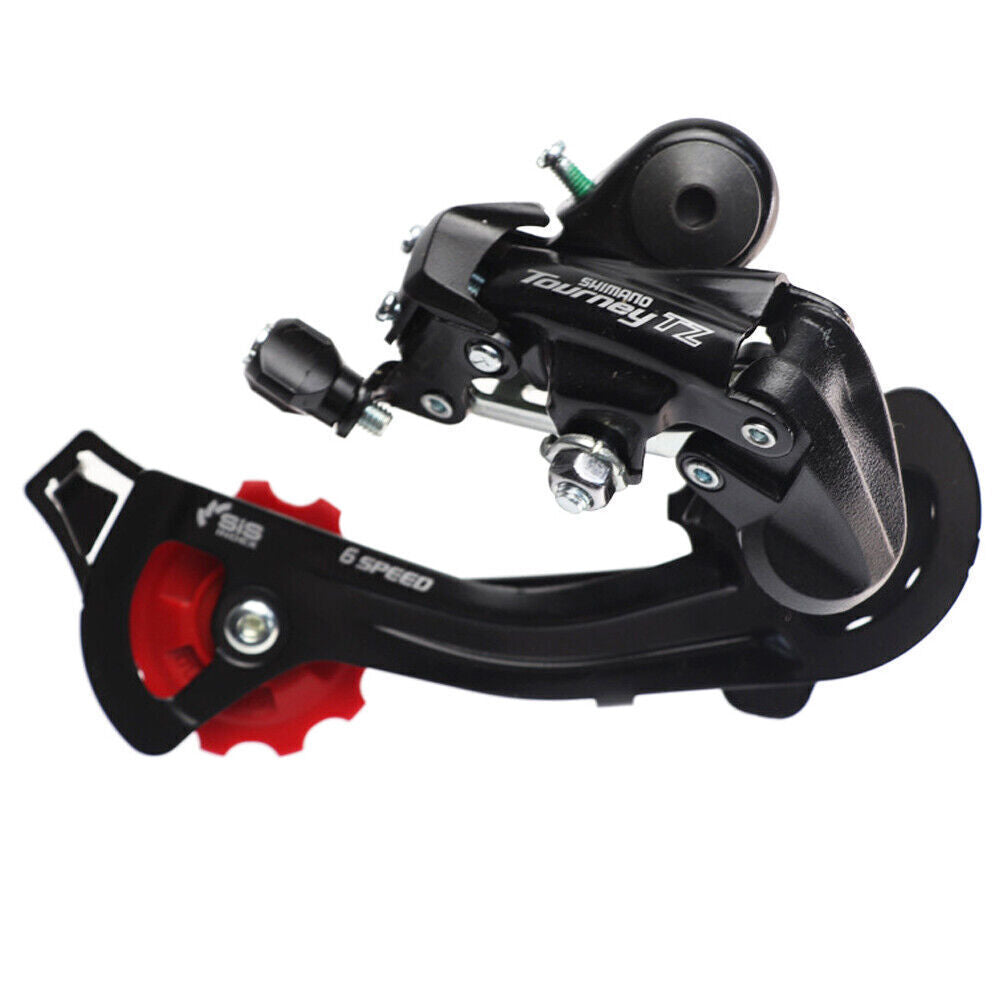 Bicycle Rear Derailleur Tourney RD-TZ500 6 or 7-Speed for Mountain Road Bike MTB