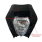 Dirt Bike Rec Reg Headlamp (Black) Tail Light Kit For Suzuki KTM Honda Enduro MX