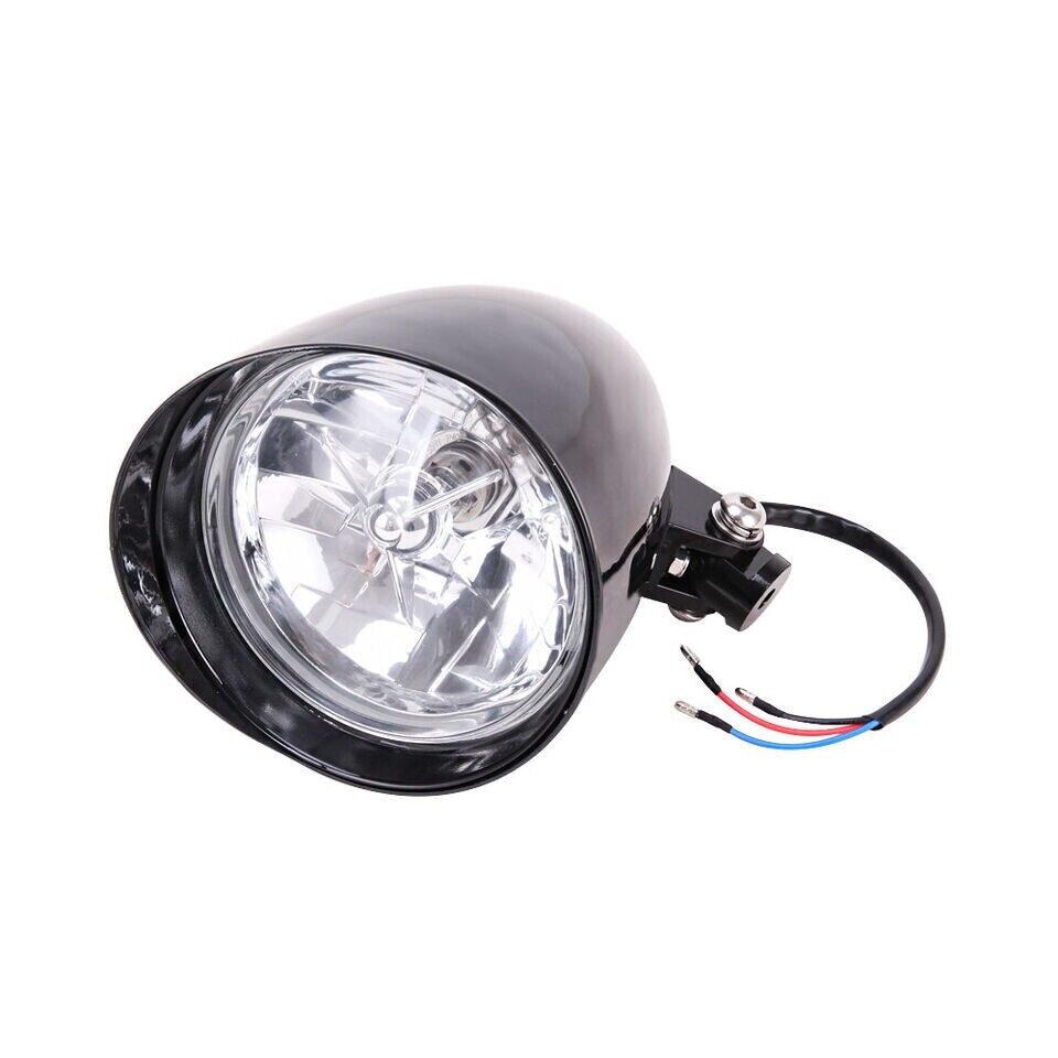 5.75" Billet Headlight for Harley Davidson Chopper Bobber Softail Dyna Sportster