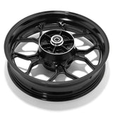 Aluminium Black Front & Rear Wheel Rims for Yamaha YZF R3 R25 MT-03 MT-25 - TDRMOTO