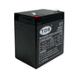 12V AGM Deep Cycle Battery SLA Sealed Solar Power Scooter Toys Alarm eBike 5AH
