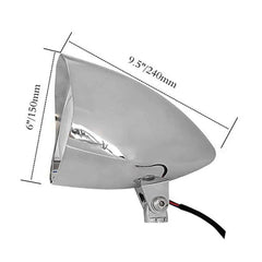 5.75" Billet Headlight for Harley Davidson Chopper Bobber Softail Dyna Sportster - TDRMOTO