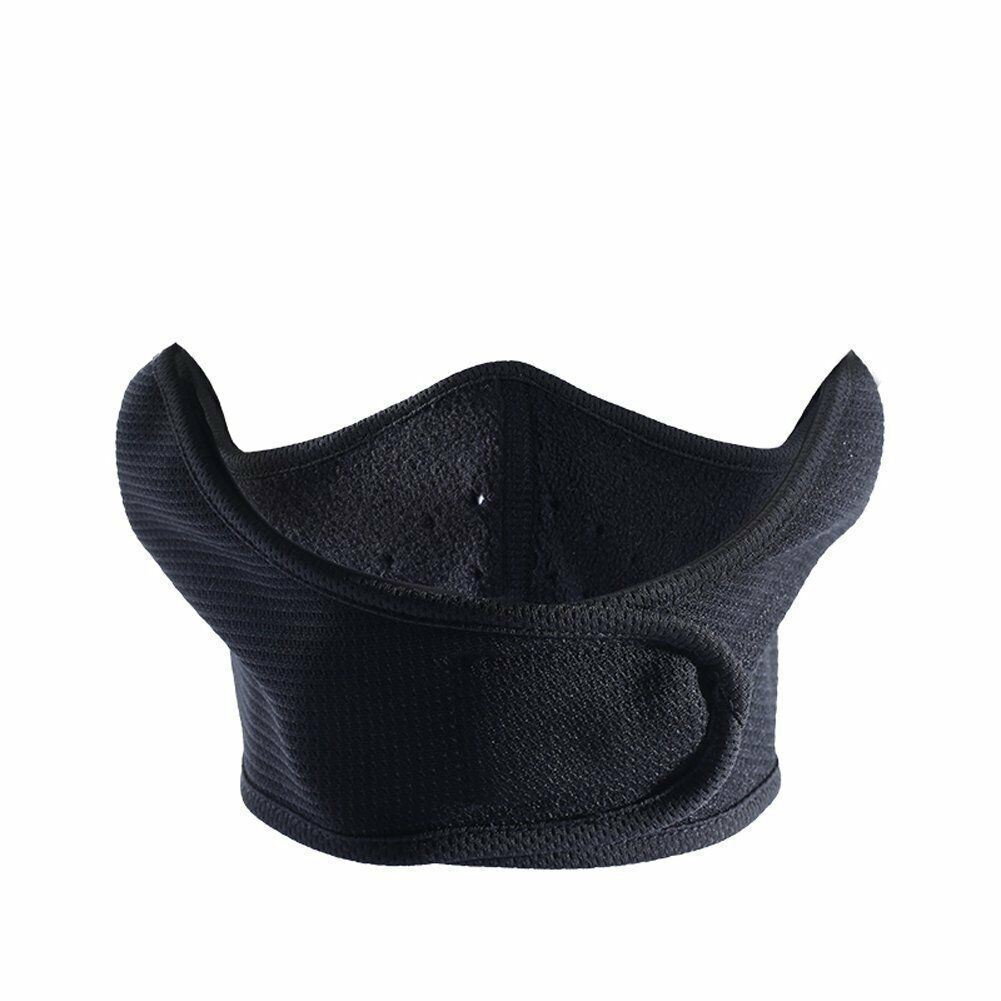 Black Half Face Mask Bike Motorcycle Ski Snow Snowboard Biker Cycle Winter Cover