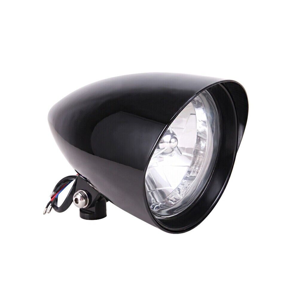 5.75" Billet Headlight for Harley Davidson Chopper Bobber Softail Dyna Sportster - TDRMOTO