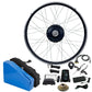 750W 28'' 29" 700C EBike Conversion Rear Kit with 20AH Battery