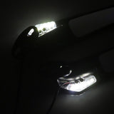 Motorcycle Adjustable Wind Swivel Wing Fin Rearview Side Mirror For Honda Suzuki Kawasaki - TDRMOTO