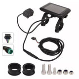 Electric Bike Bicycle Panel UKC1 Colored LCD Display For E-Bike Kit 5 pins plug with SM plug adapter OMD Protocal - TDRMOTO