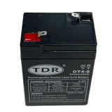 6V 4.5Ah SLA Battery to suit Rechargeable Fans & Power Packs - TDRMOTO