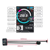 E-Bike 48V 72V 2000W 3000W 80A Dual Mode Controller + UKC1 Display OMD - TDRMOTO