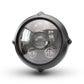 DOT SAE Motorbike Headlight LED Projector Vintage Custom Retro Bike 7'' Inch Chopper