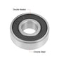 6201-RS 6201RS Deep Groove Ball Bearing Rubber Shield 12 x 32 x 10mm 6201