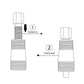 24mm 27mm Flywheel Stator Magneto Puller for GY6 Scooter ATV M24 M27