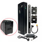 Black 48V 10AH Lithium Electric Bicycle eBike battery for 250W 350W 450W 500W