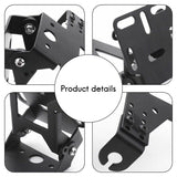 Motorcycle Adjustable License Number Plate Frame Holder Bracket - TDRMOTO