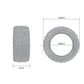 90/55-6.5 Electric Scooter Tyre for 10" Dragon Cyclone Pro, GTR V2, Lightning V1