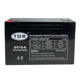 Brand NEW 6V 12AH SLA battery UPS Solar Power Scooter ride-on toy - TDRMOTO