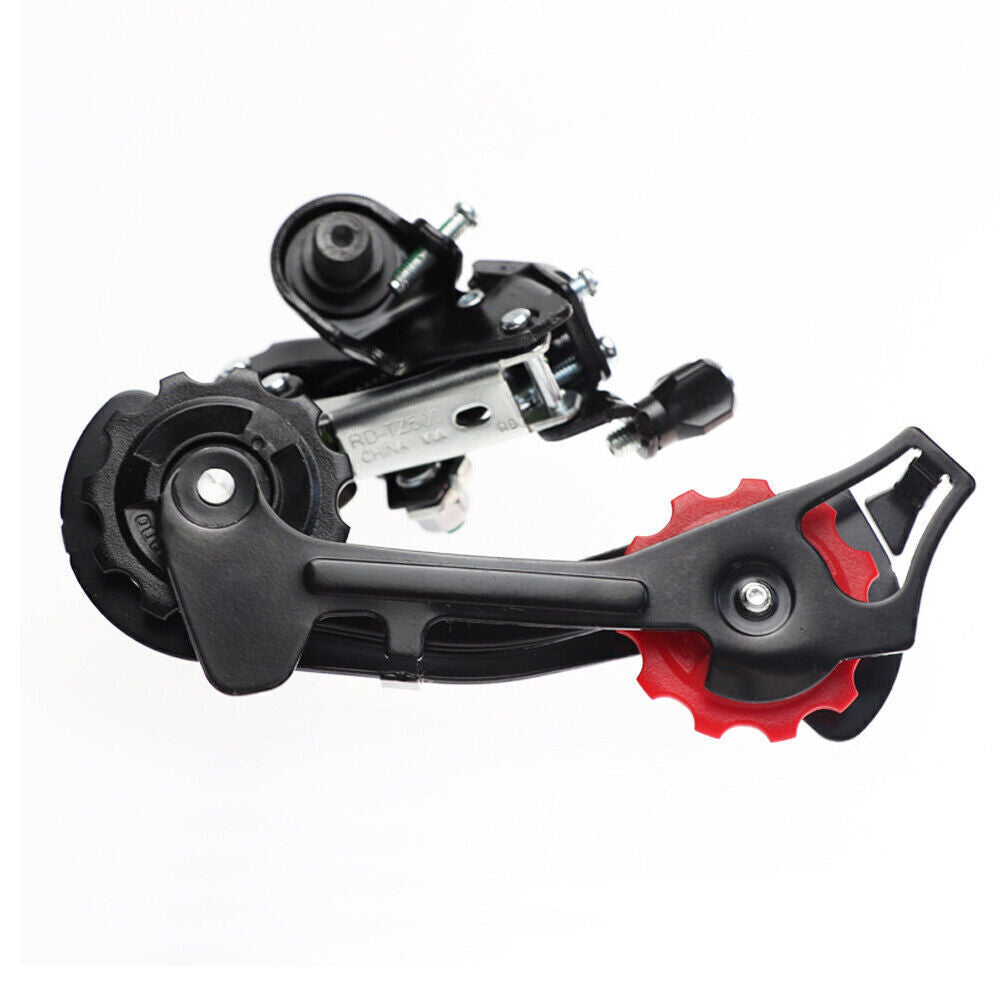 Bicycle Rear Derailleur Tourney RD-TZ500 6 or 7-Speed for Mountain Road Bike MTB