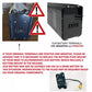 Black 48V 10AH Lithium Electric Bicycle eBike battery for 250W 350W 450W 500W