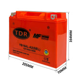Replacement Battery for 12V16Ah YUASA Ducati 916 Motorcycle Battery YB16AL-A2 - TDRMOTO
