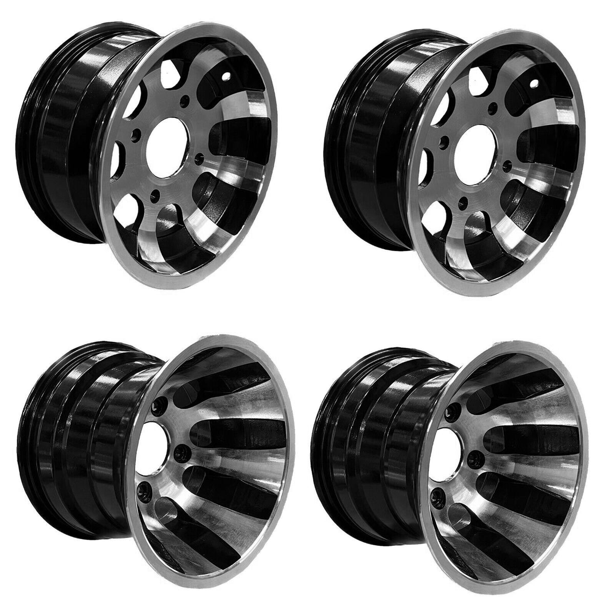 FRONT & REAR 10'' INCH Wheel Alloy Rim - TDRMOTO
