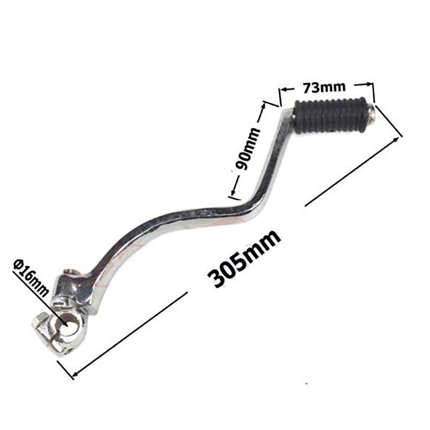 16mm Kick Start Lever for 125cc 150cc 200cc 250cc PITPRO Trail ATV Dirt Bike