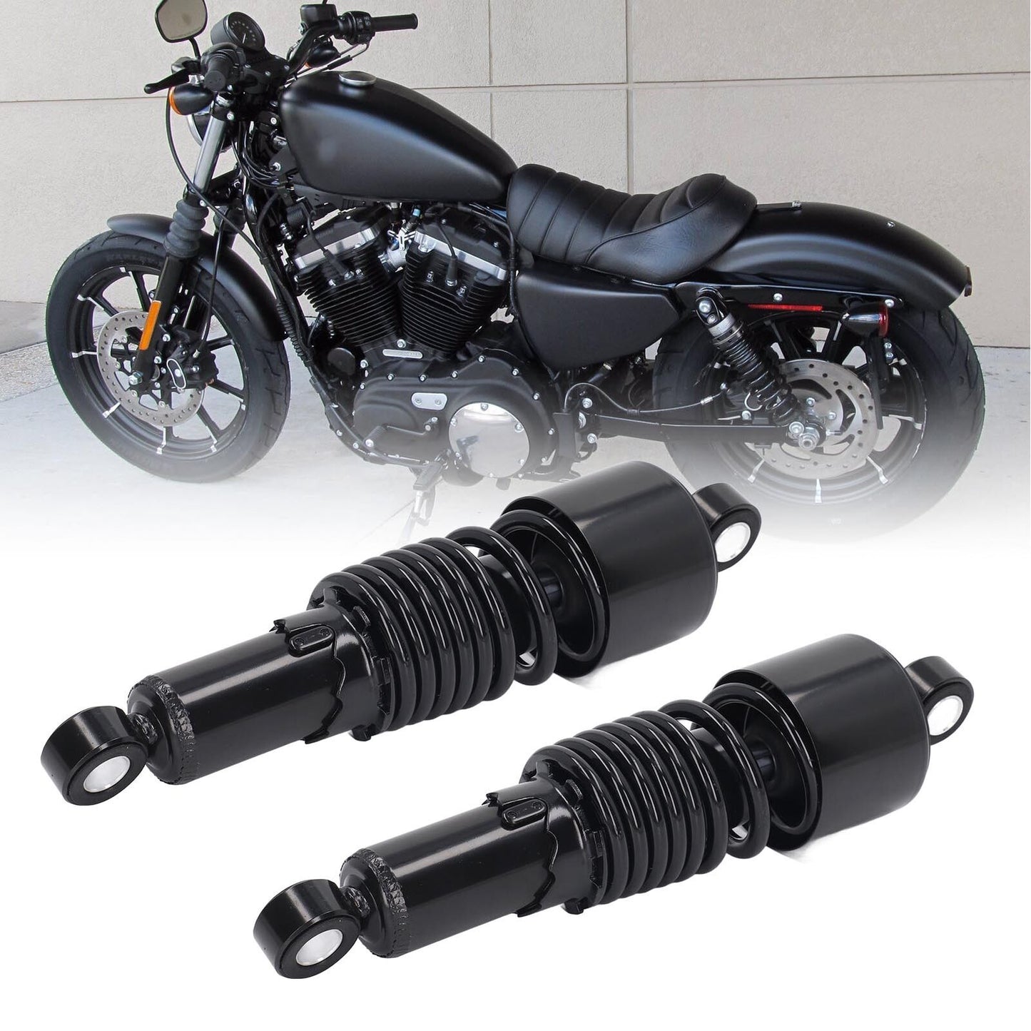 267mm Rear Shock Absorber Suspension For Suzuki Harley Davidson Sportster 883 1200