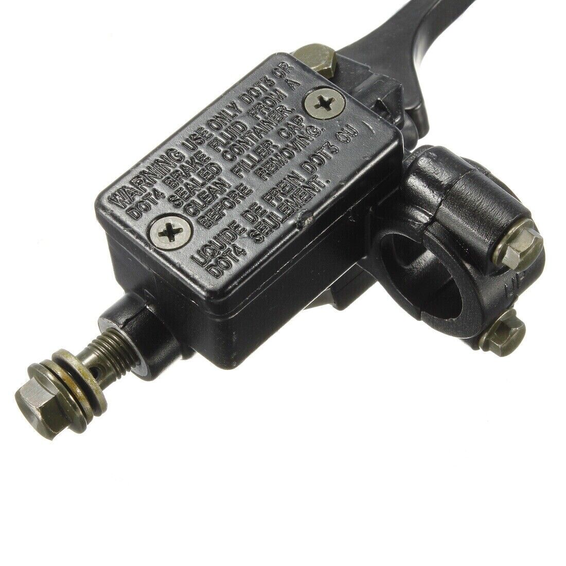 Front Right Hand 10mm Banjo Hydraulic Brake Master Cylinder ATV Dirt Bike Pitpro