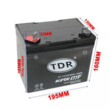 U1-11 12V 28Ah 300CCA U1 Lawn Tractor Ride-On Mower Battery Toro MTD Cox John Deere Husqvarna - TDRMOTO