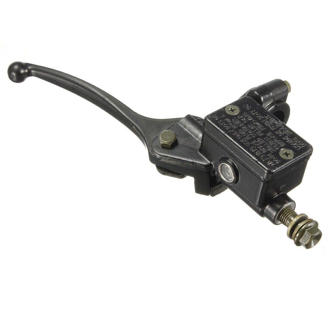 Front Right Hand 10mm Banjo Hydraulic Brake Master Cylinder ATV Dirt Bike Pitpro