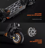 Ruitoo M4 Max Electric Scooter Adult Off Road Foldable E scooter 1000W 32 - 41KM/H - TDRMOTO