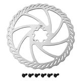44mm Bike Brake Disc Rotor 180mm 6 Bolt MTB Mountain Road Bike Stainless Steel - TDRMOTO
