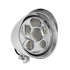 DOT E9 5.75" alloy LED daymaker bullet headlight Harley LOW RIDER FAT STREET BOB - TDRMOTO