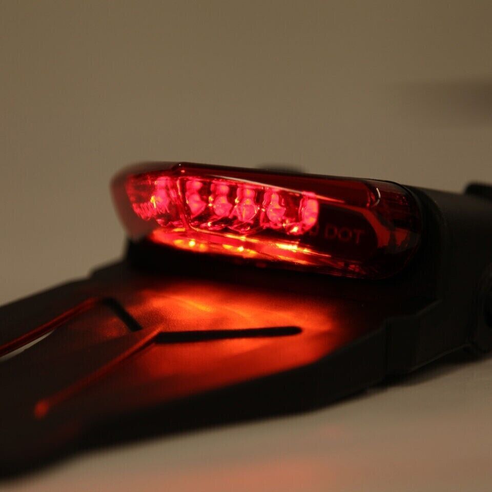 Universal Motorcycle LED Tail Light Rear Fender for Honda Yamaha KTM Enduro MX DIRT BIKE