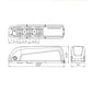 700C 28'' 29''  750W Electric Conversion EBike Motor Rear Hub Kit, Samsung Cell Battery